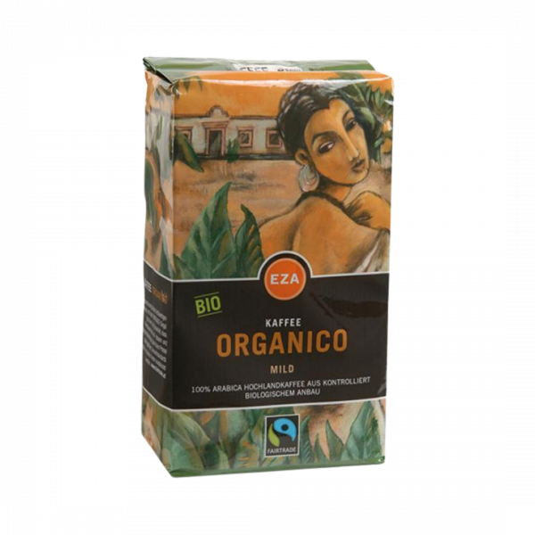 816424 EZA Fairtrade Organico Mild, Bio Kaffee, gemahlen, 500g.png